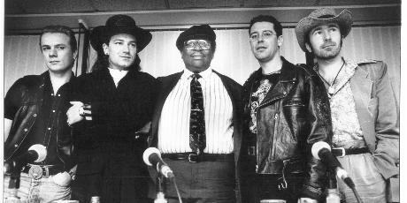 U2 with B.B. King